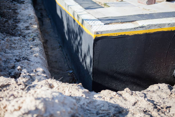 Residential Foundation Crack Repair installation at a Somerdale, NJ home by SJ Waterproofing Pros